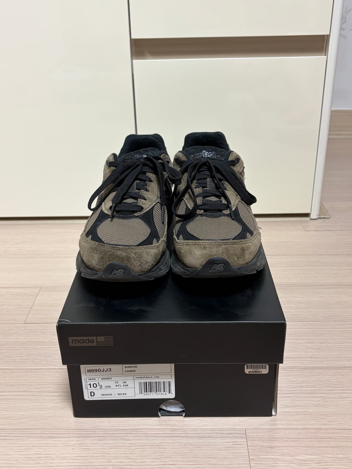 [285] 뉴발란스 x JJJ자운드 990v3 브라운 블랙 상품이미지2