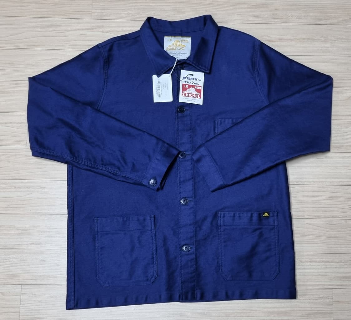 르몽생미셸 몰스킨 남성 워크자켓 Blue 50 상품이미지3