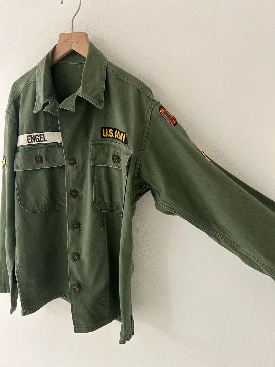 50's US Army OG-107 Fartigue Shirt.  상품이미지8
