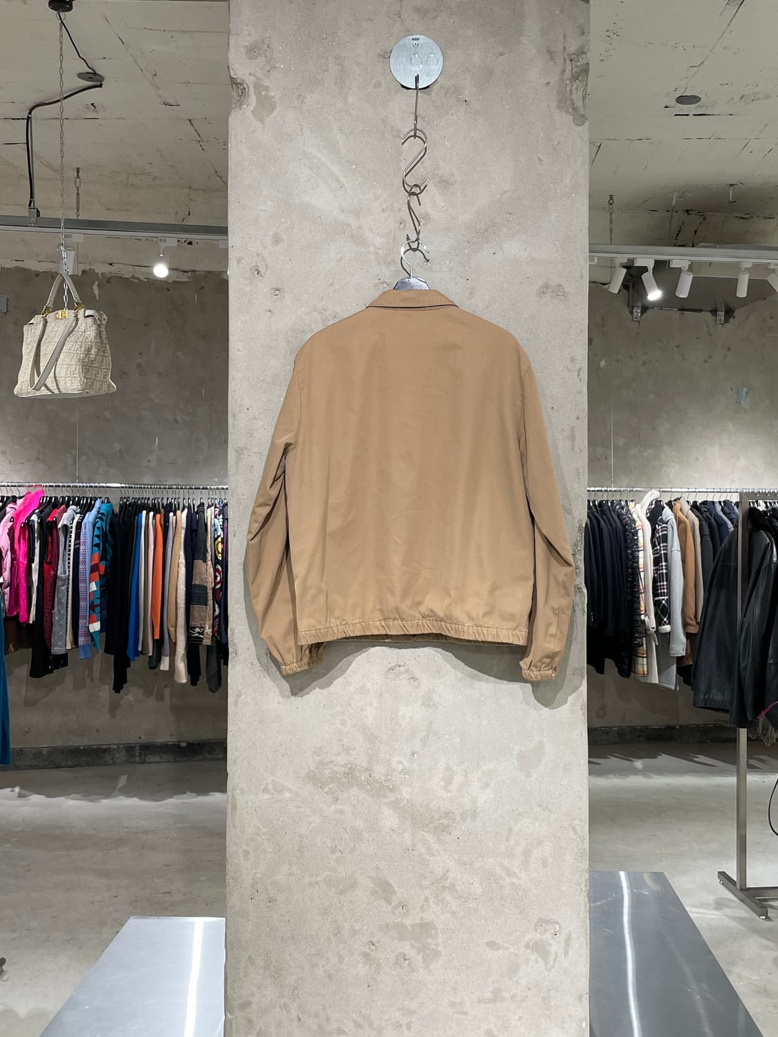 폴로 랄프로렌 라이트 브라운 블랙포니 블루종 자켓 상품이미지6