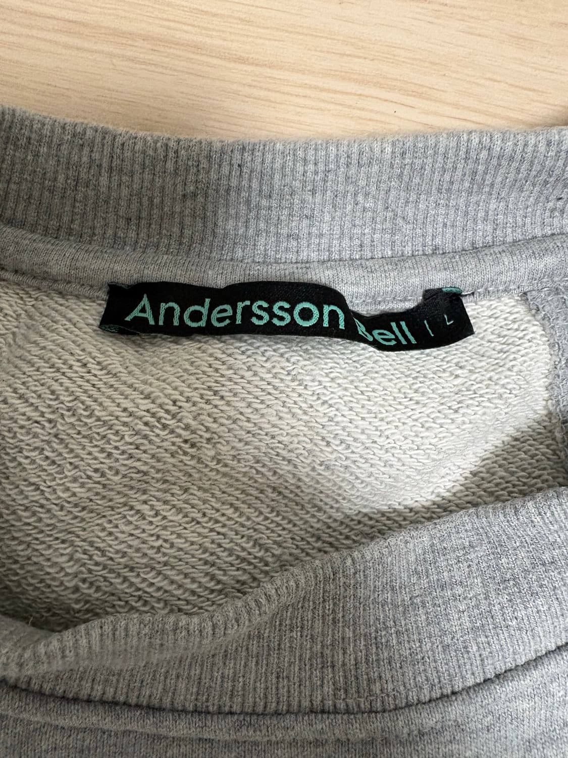 앤더슨벨 맨투맨 라지 상품이미지5