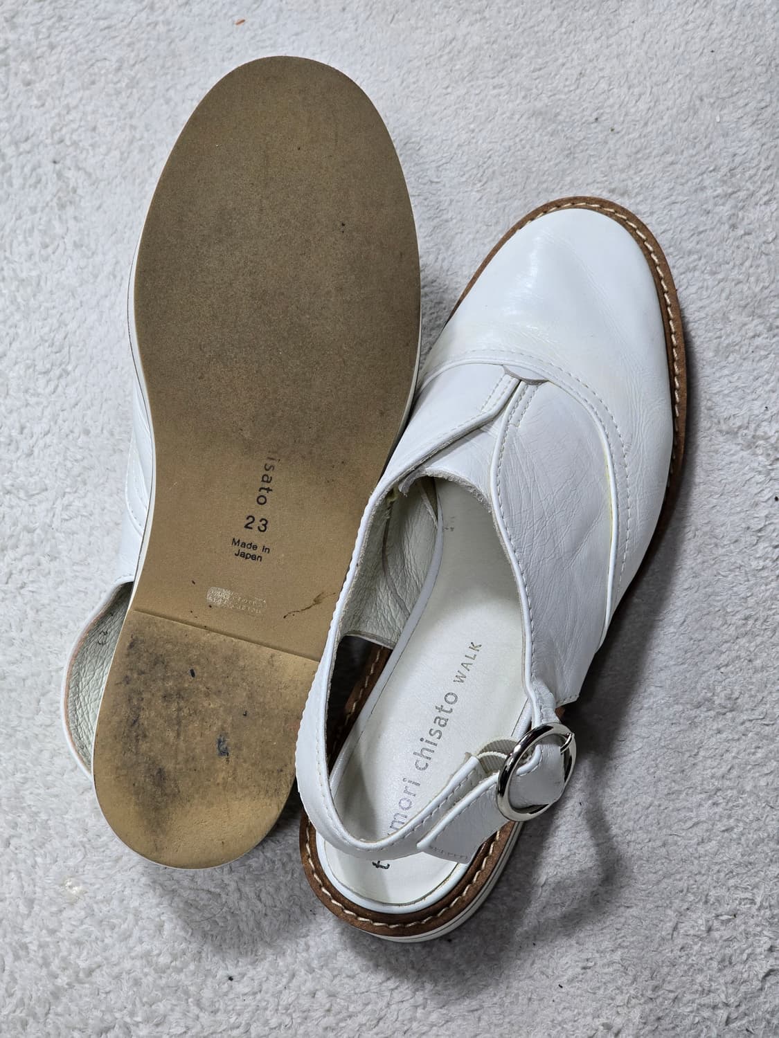 츠모리치사토 레더 샌들 230 상품이미지8