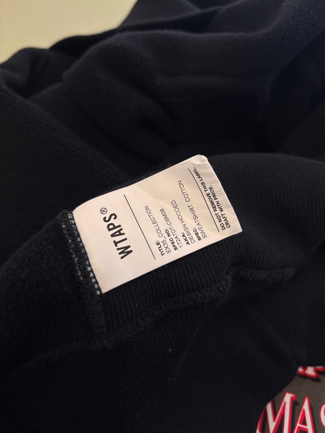 Wtaps design hood sweat 상품이미지5