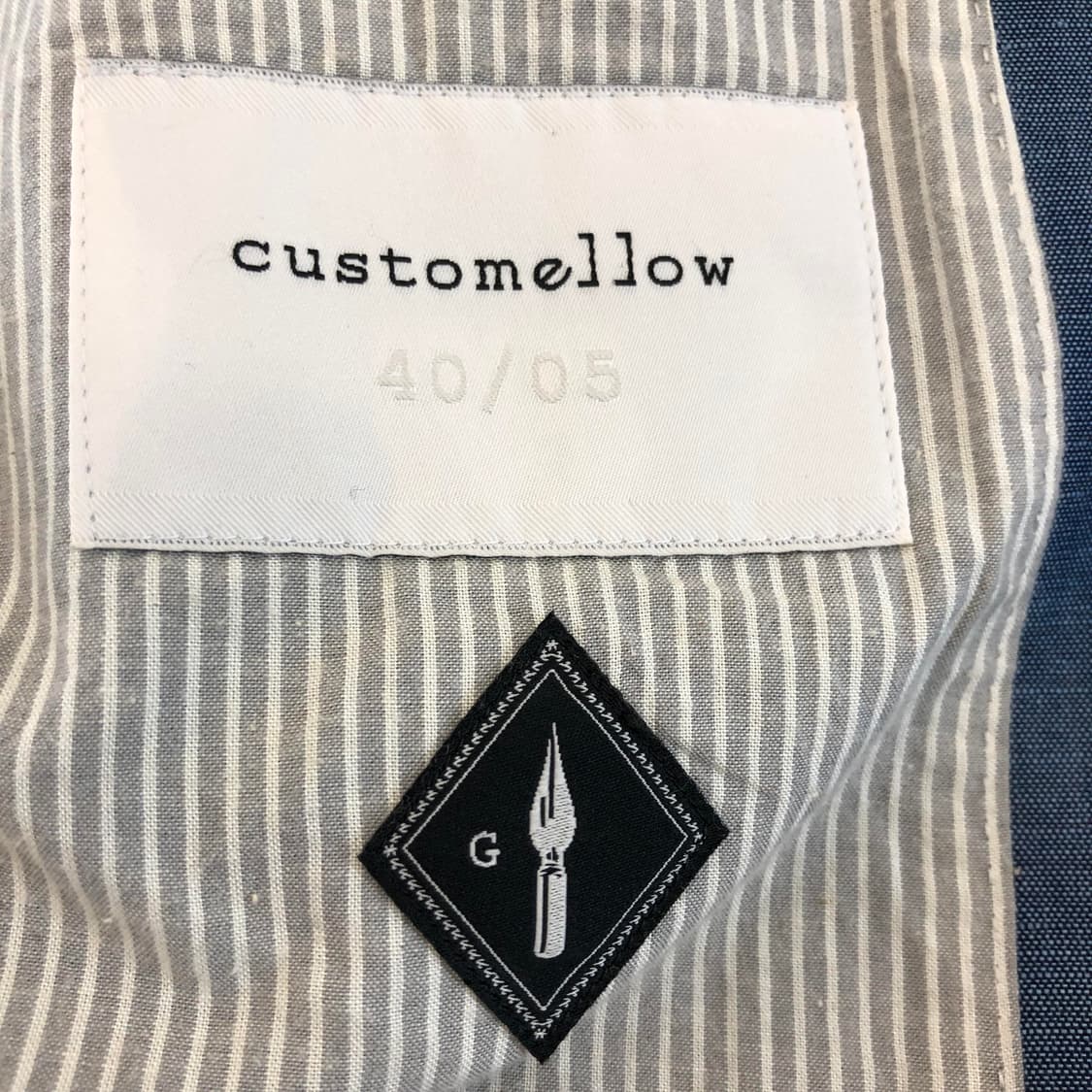 커스텀멜로우 린넨혼방 샴브레이자켓 100 상품이미지7