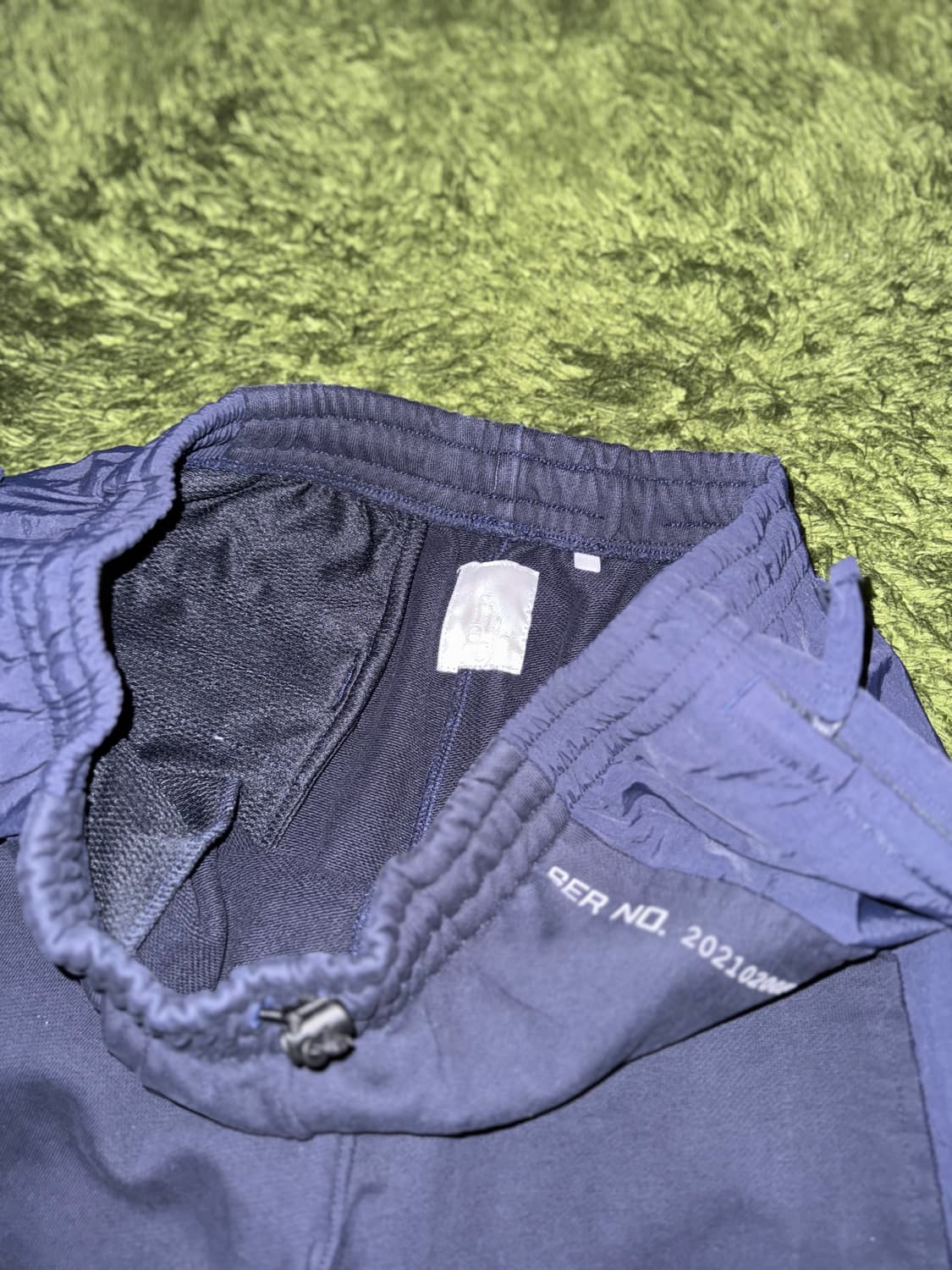 [L] Fetch 페치 선데이 패널 믹스 스웻 팬츠 네이비 상품이미지3