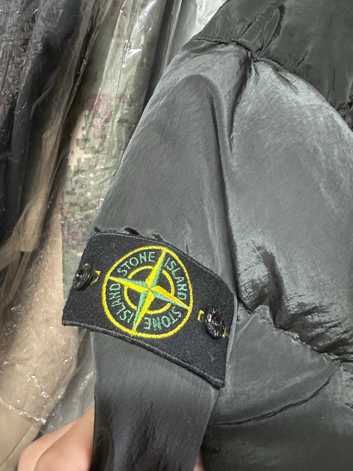 스톤아일랜드 나일론메탈 패딩 블랙 XL 상품이미지5