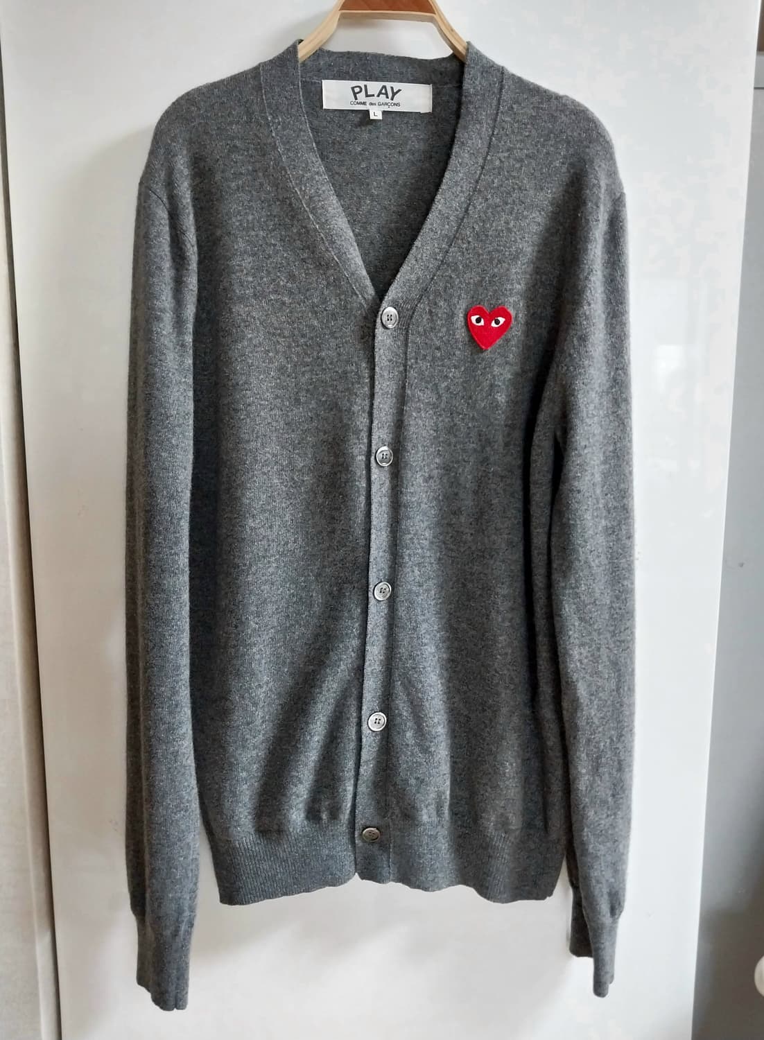 꼼데가르송 가디건  상품이미지1