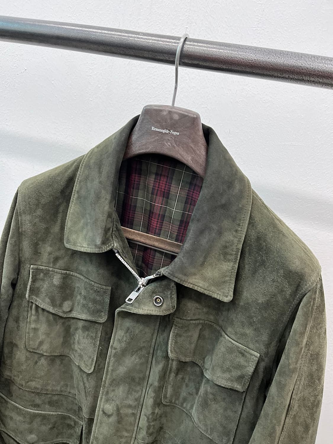 100-105) 마벨로 스웨이드 필드자켓  상품이미지3