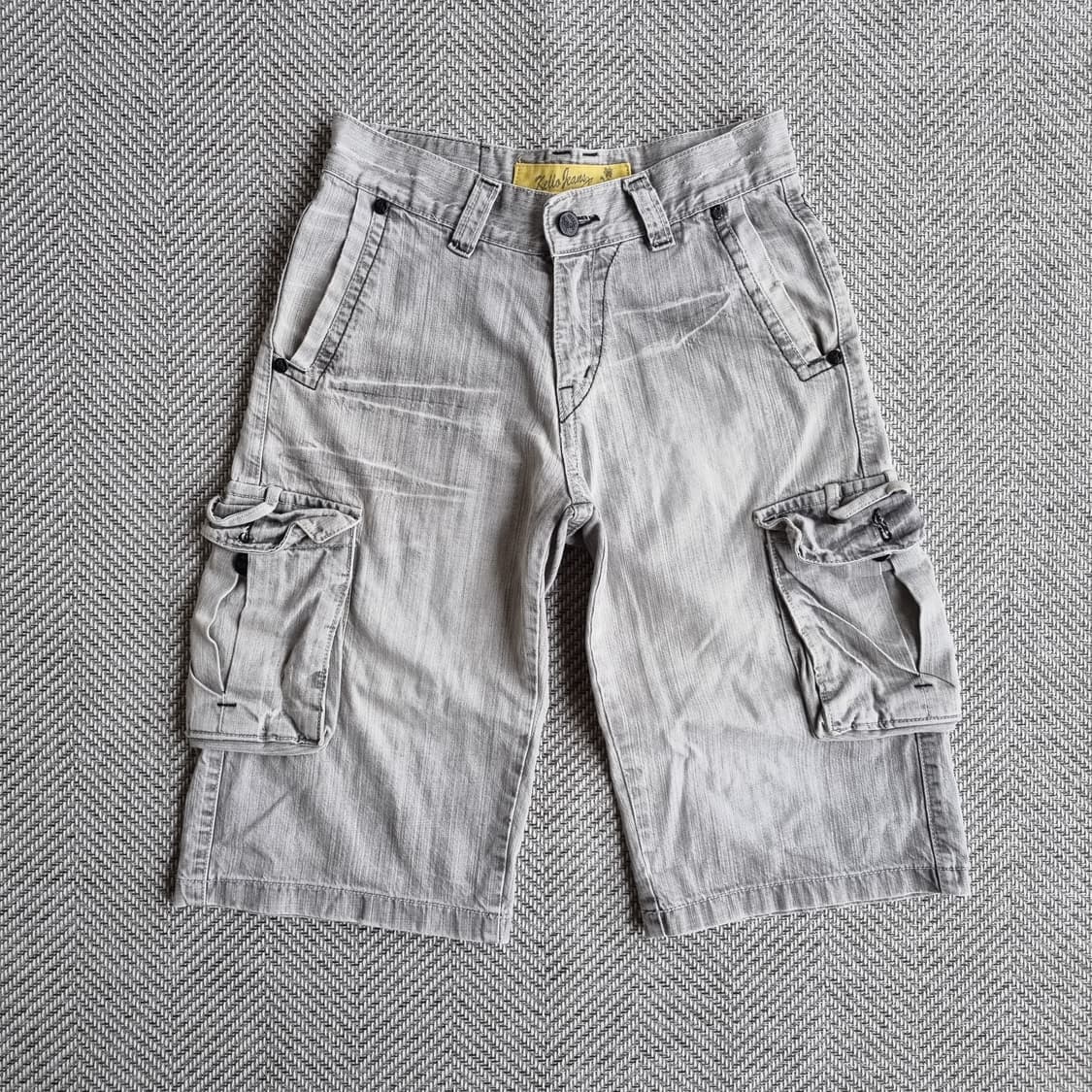 Kella Jeans 카고 데님 버뮤다 쇼츠 상품이미지1