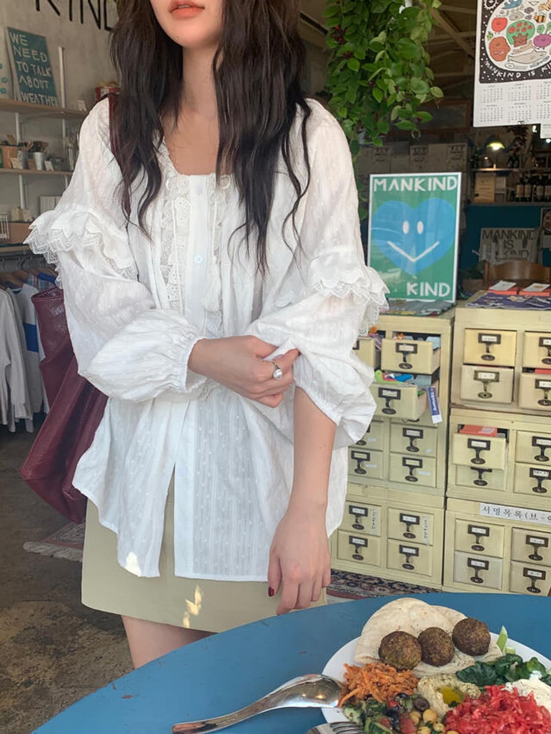 LINENNE 리넨 보타니카 블라우스 [새상품] 상품이미지8