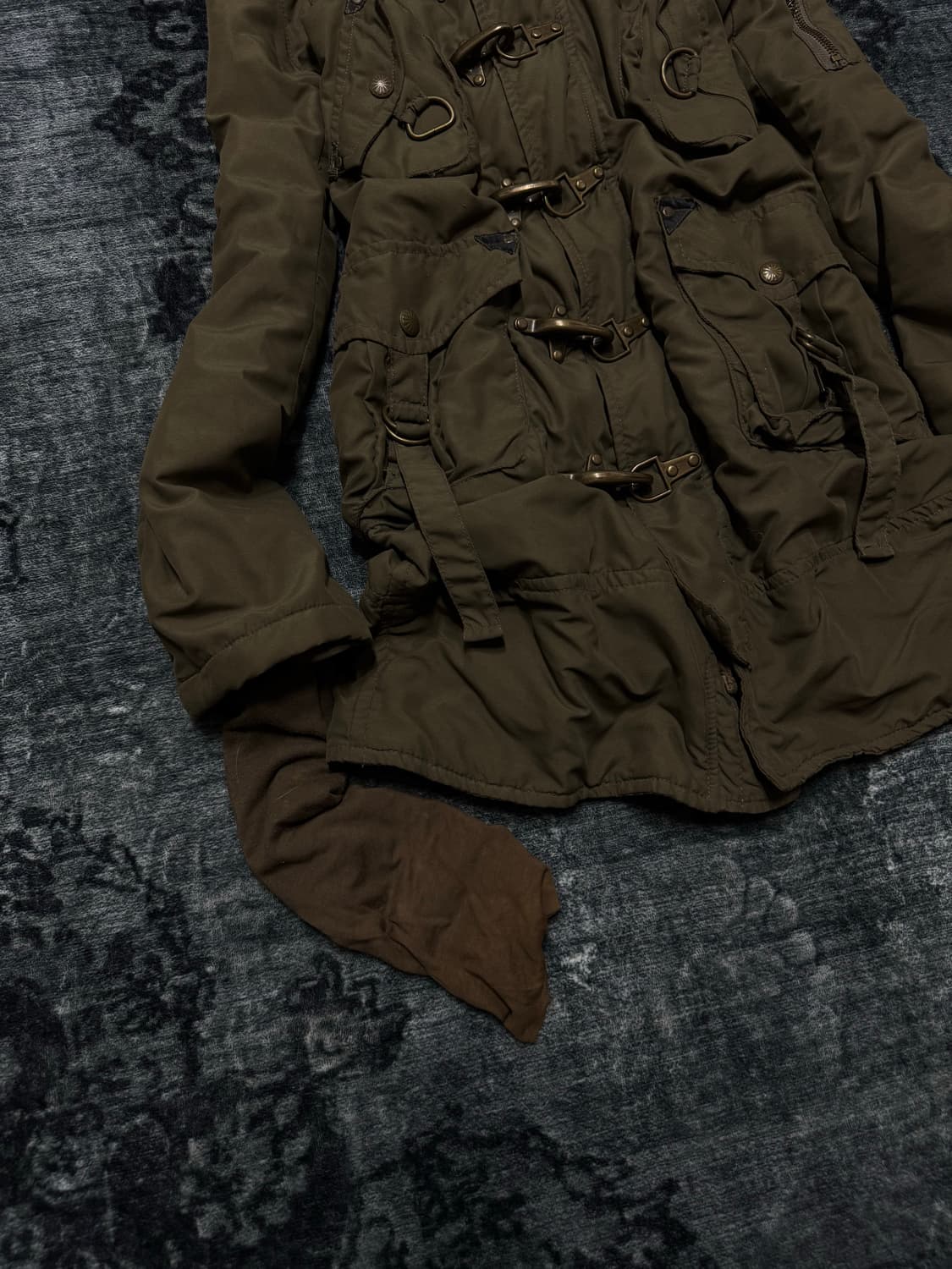 Sly 00s archive trimming fur military ja 상품이미지4