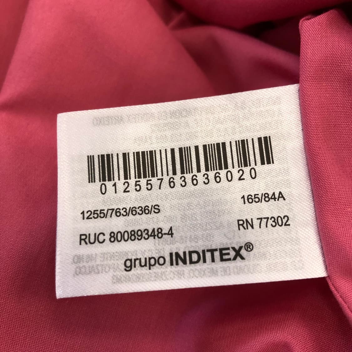 자라 핑크 코튼 크롭자켓 S 상품이미지5