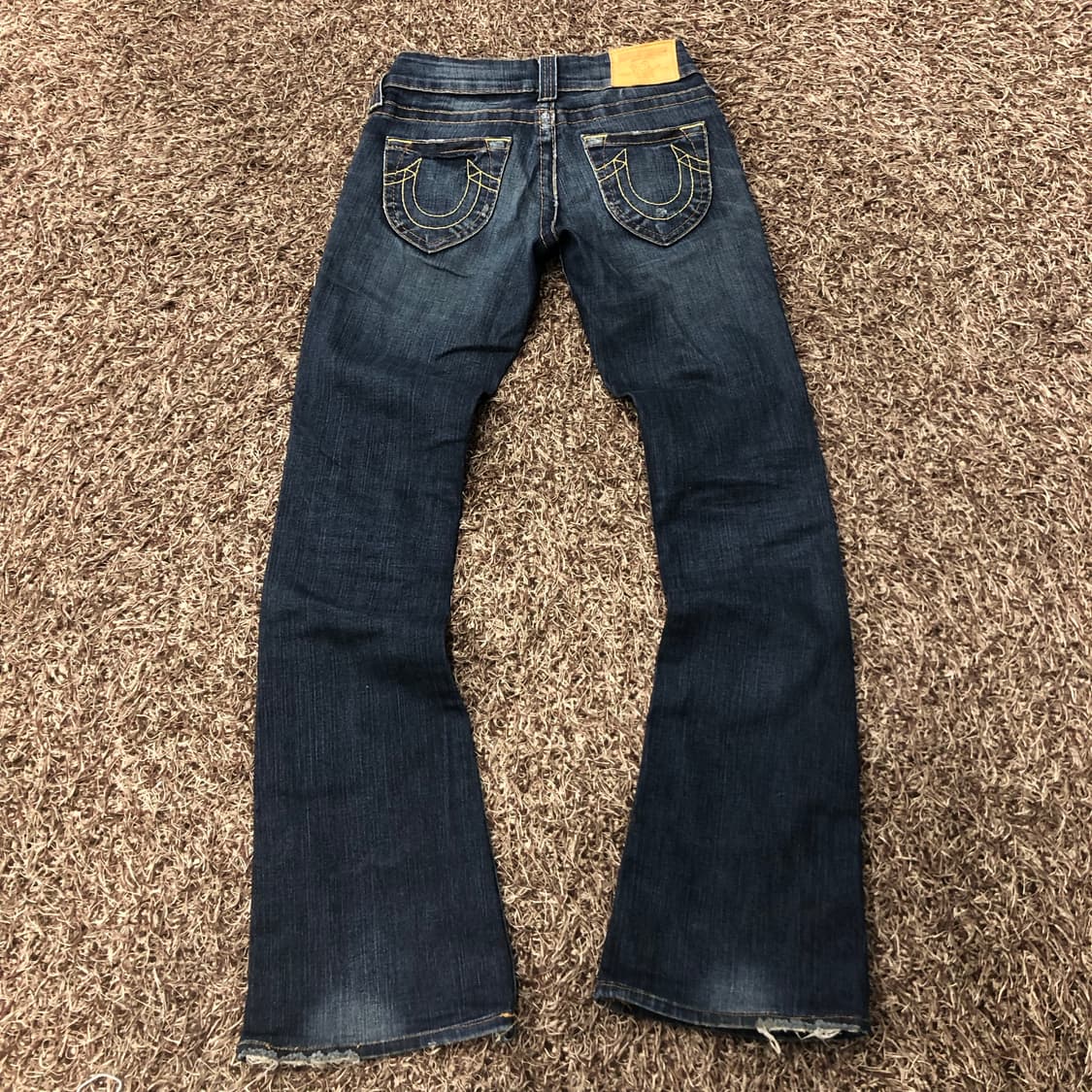 트루릴리전 부츠컷 워싱 데님 팬츠 상품이미지4