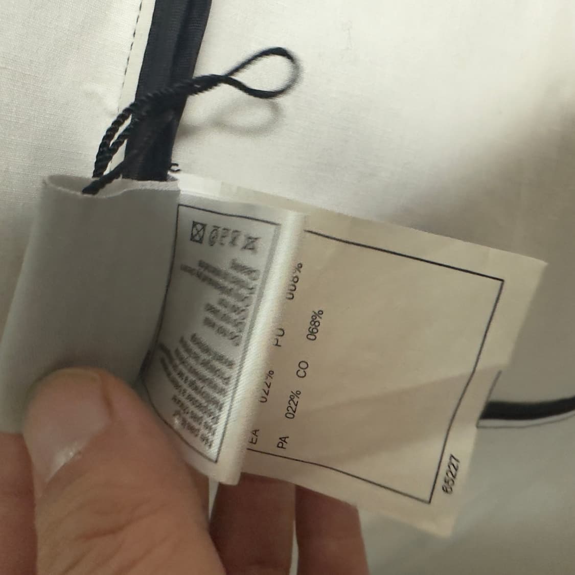 2003aw 샤넬 스포츠 아카이브 코튼 자켓 상품이미지8