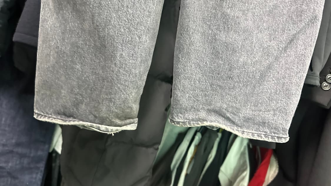 아워레가시 컷아웃 슬래쉬 풀컷 데님 38 상품이미지6