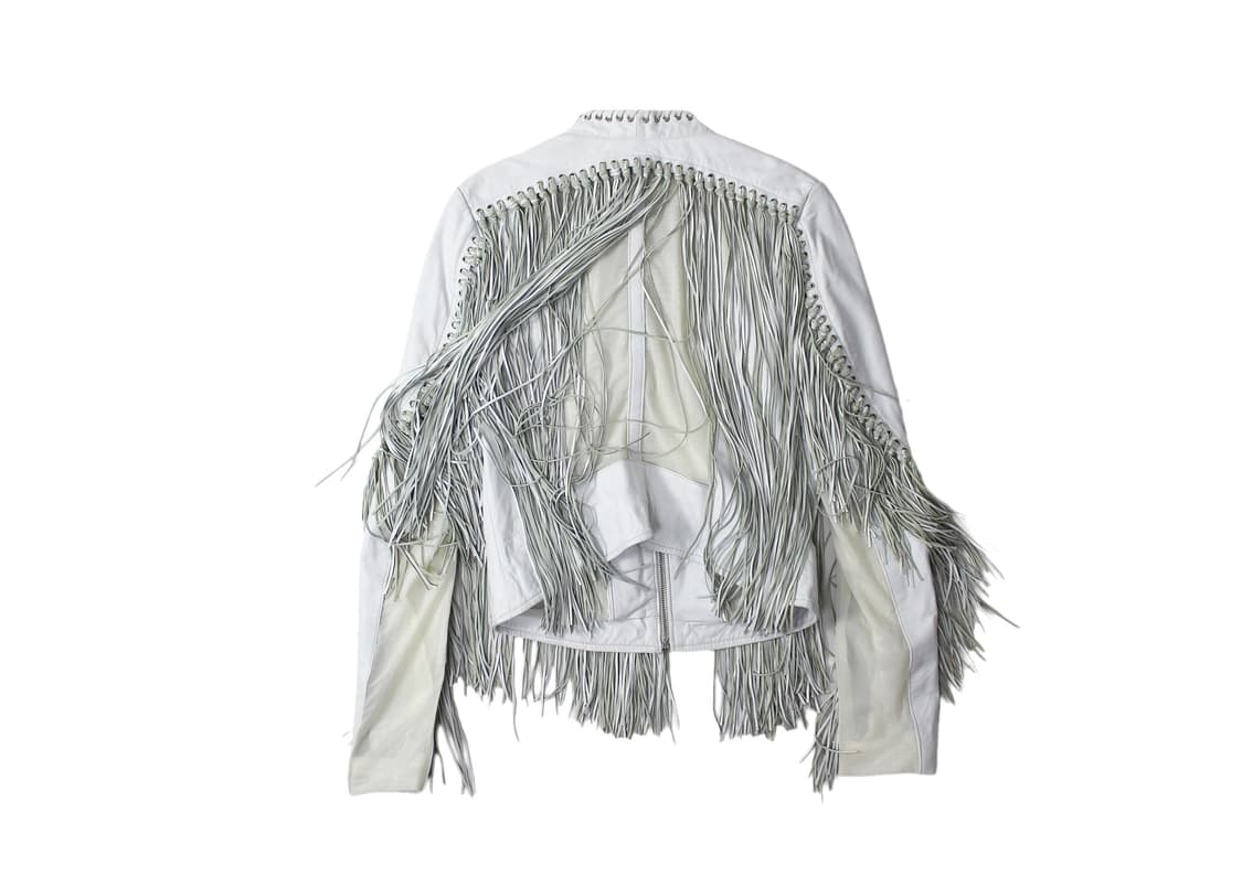 LAMARQUE Fringe Leather Jacket 상품이미지8