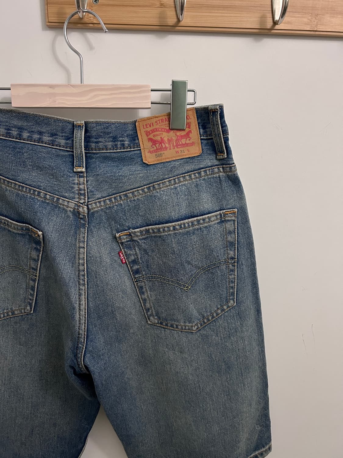 Levi’s 569 denim half pants 상품이미지5