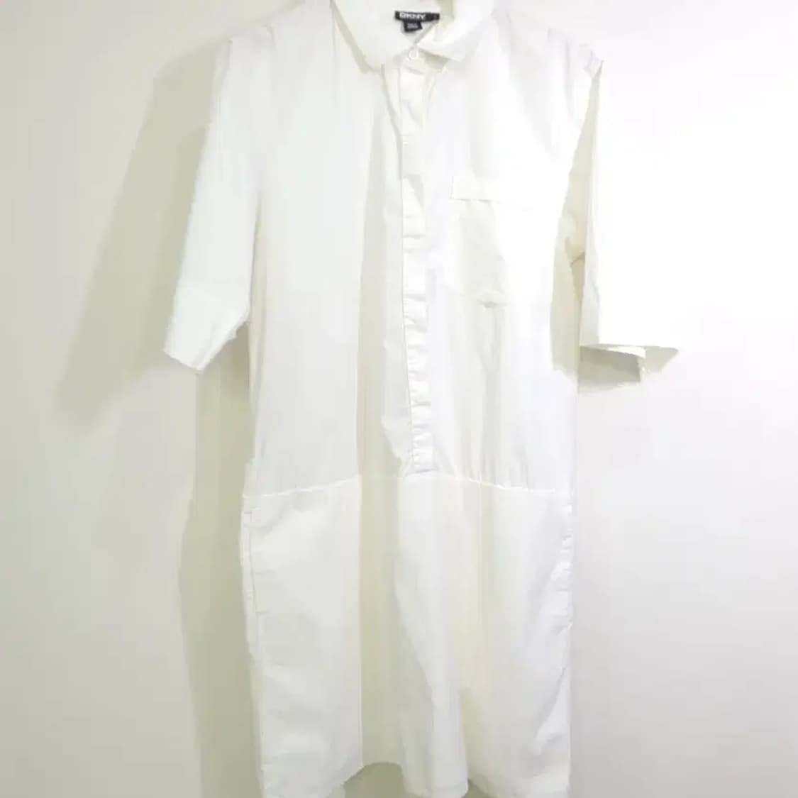 DKNY 화이트 셔츠 원피스 ~55반 상품이미지3
