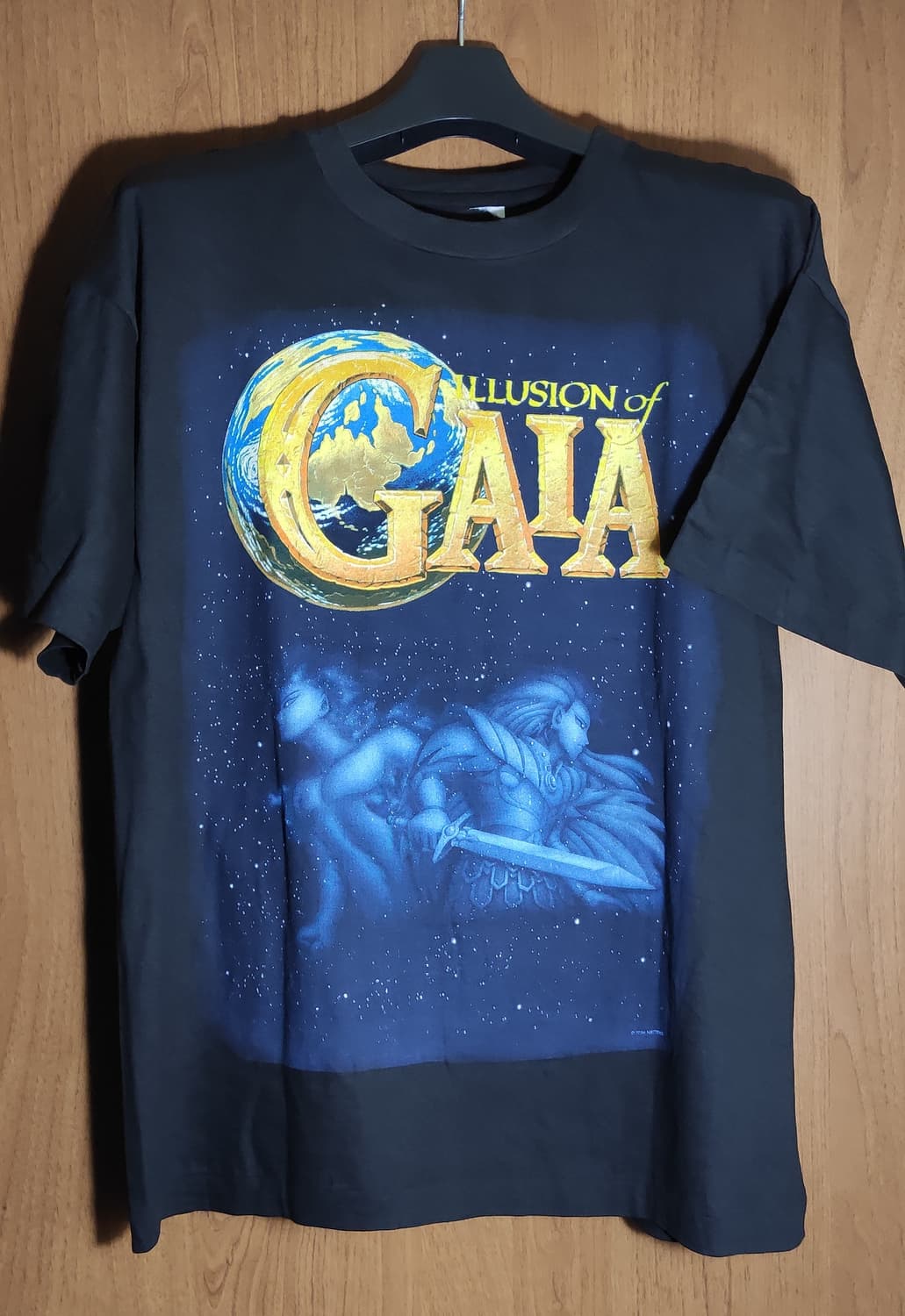 90s 일루젼 오브 가이아 게임 티셔츠 XL 상품이미지1