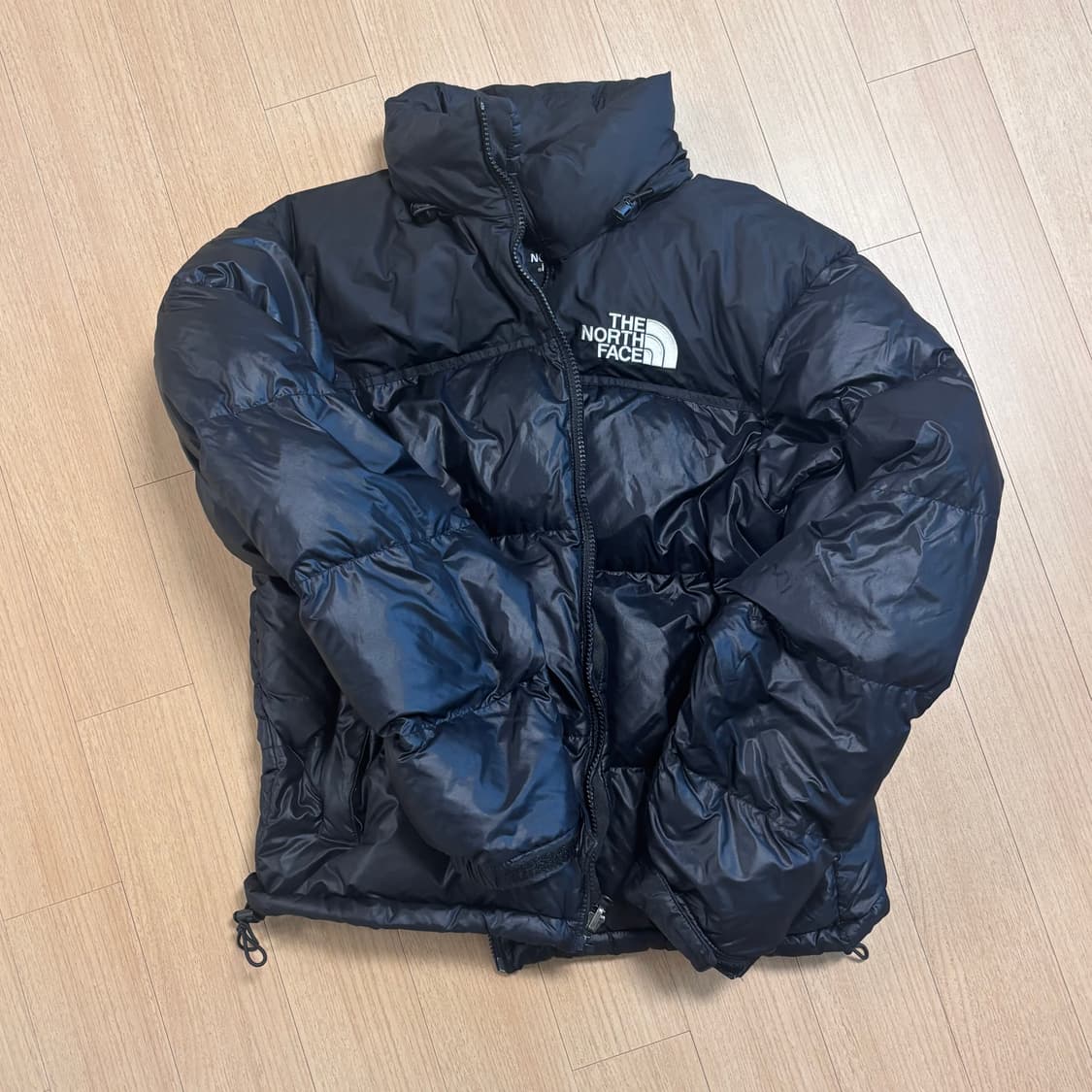 노스페이스 눕시 패딩 M 검정 상품이미지1