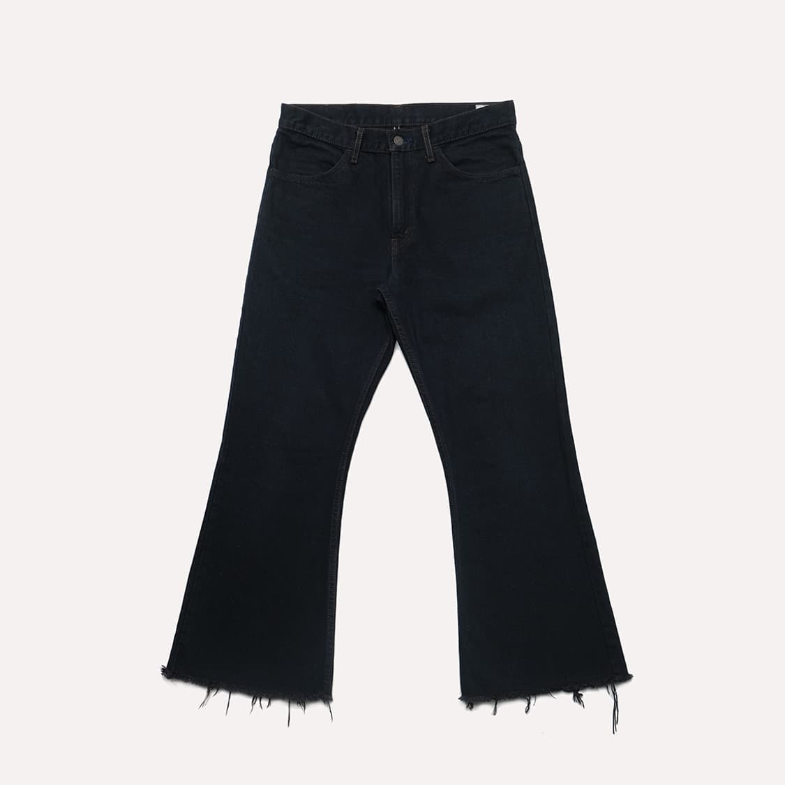 x IMA:ZINE 仲津3 boots cut black denim 상품이미지2