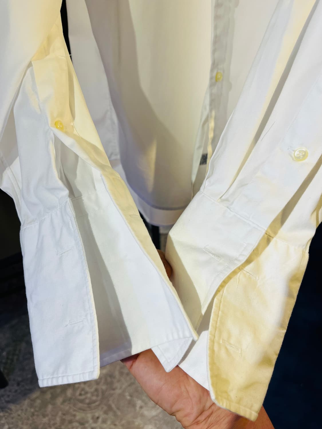 폴로 랼프로렌 화이트 드레스 셔츠 상품이미지6