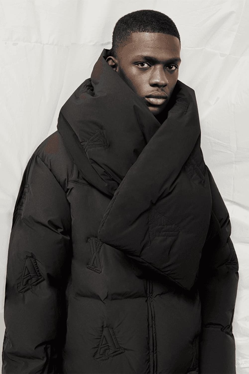 axel arigato 푸퍼 다운 패딩 + 머플러 셋업 M 상품이미지1