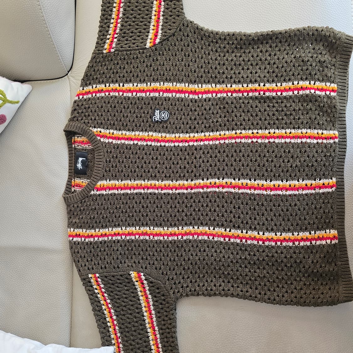 스투시 파타 니트L 상품이미지2