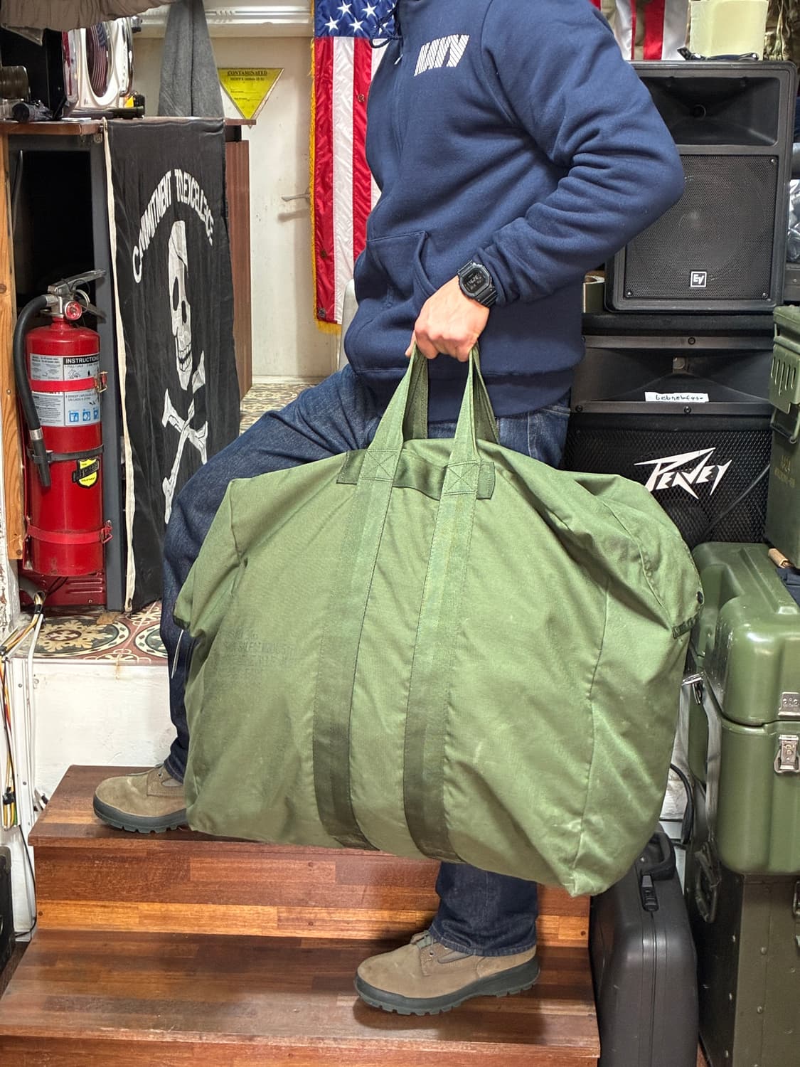 미 공군 조종사 지급 키트백 상품이미지8