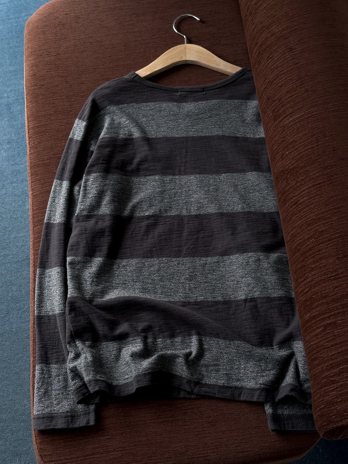 Border stripe design L/S top 상품이미지5