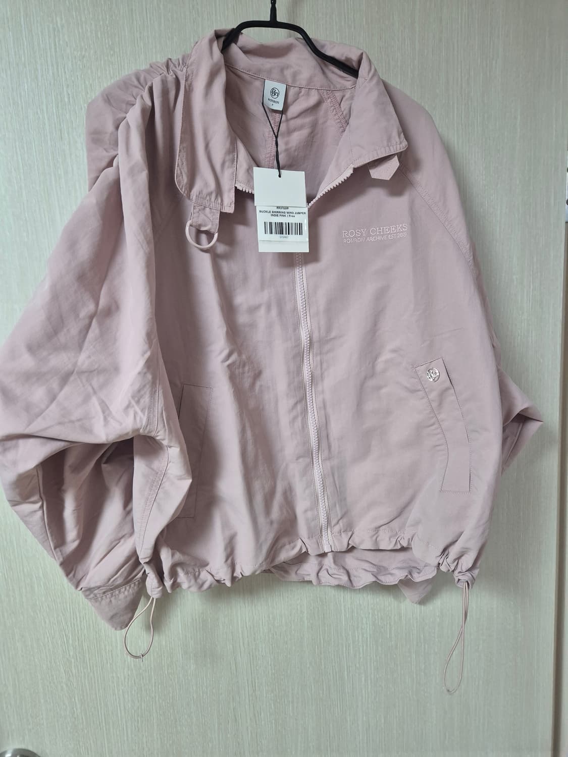 (새제품) 론론 ronron 버클 시링 윈드 점퍼 자켓 상품이미지3