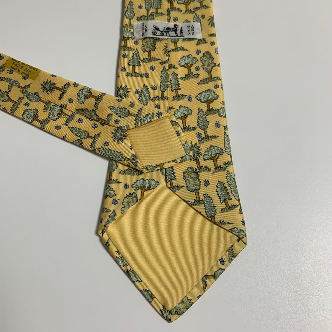 에르메스(HERMES) 명품넥타이 프랑스 100실크 A등급 9cm 상품이미지6