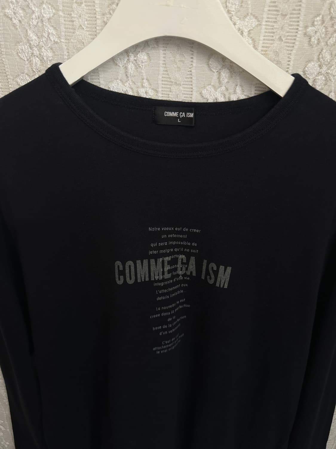 comme ca ism 긴팔티 L 상품이미지3