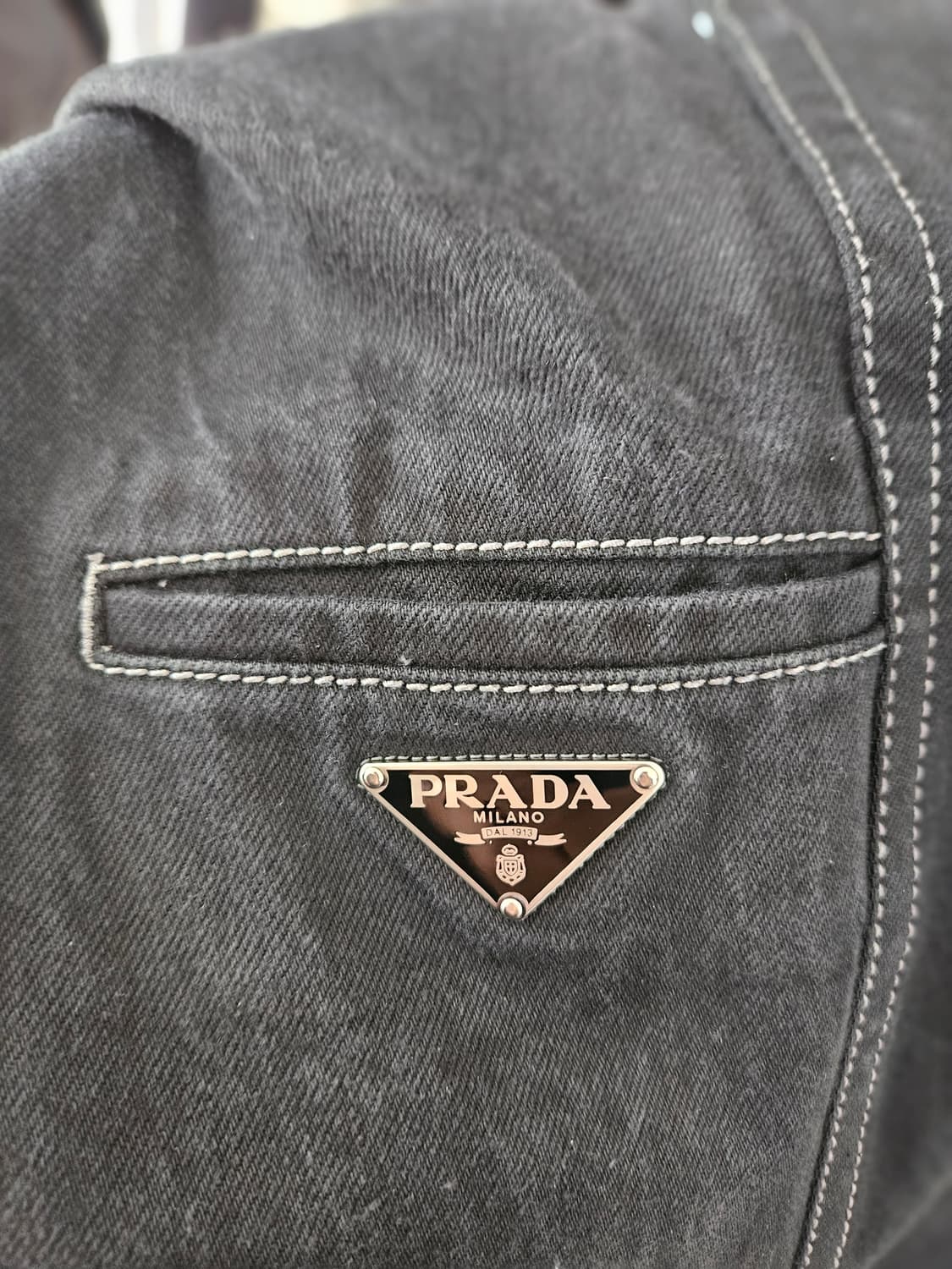 프라다 데님셋업 상품이미지8