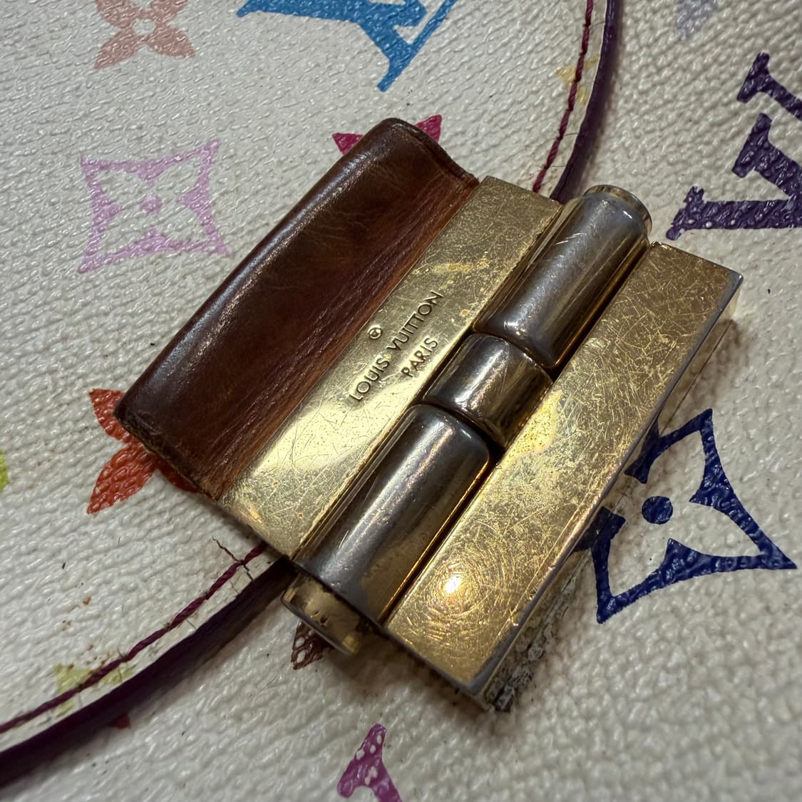 루이비통 모노그램 멀티컬러 캔버스 크로스바디 백 상품이미지3