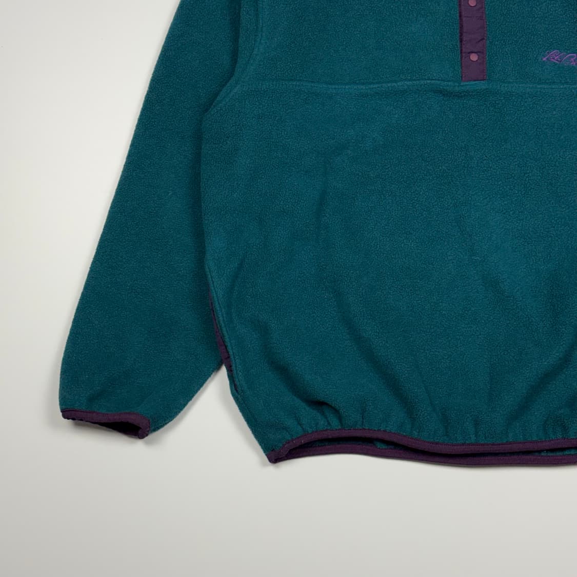 (105) 80s 엘엘빈 플리스 풀오버 딥그린 상품이미지4