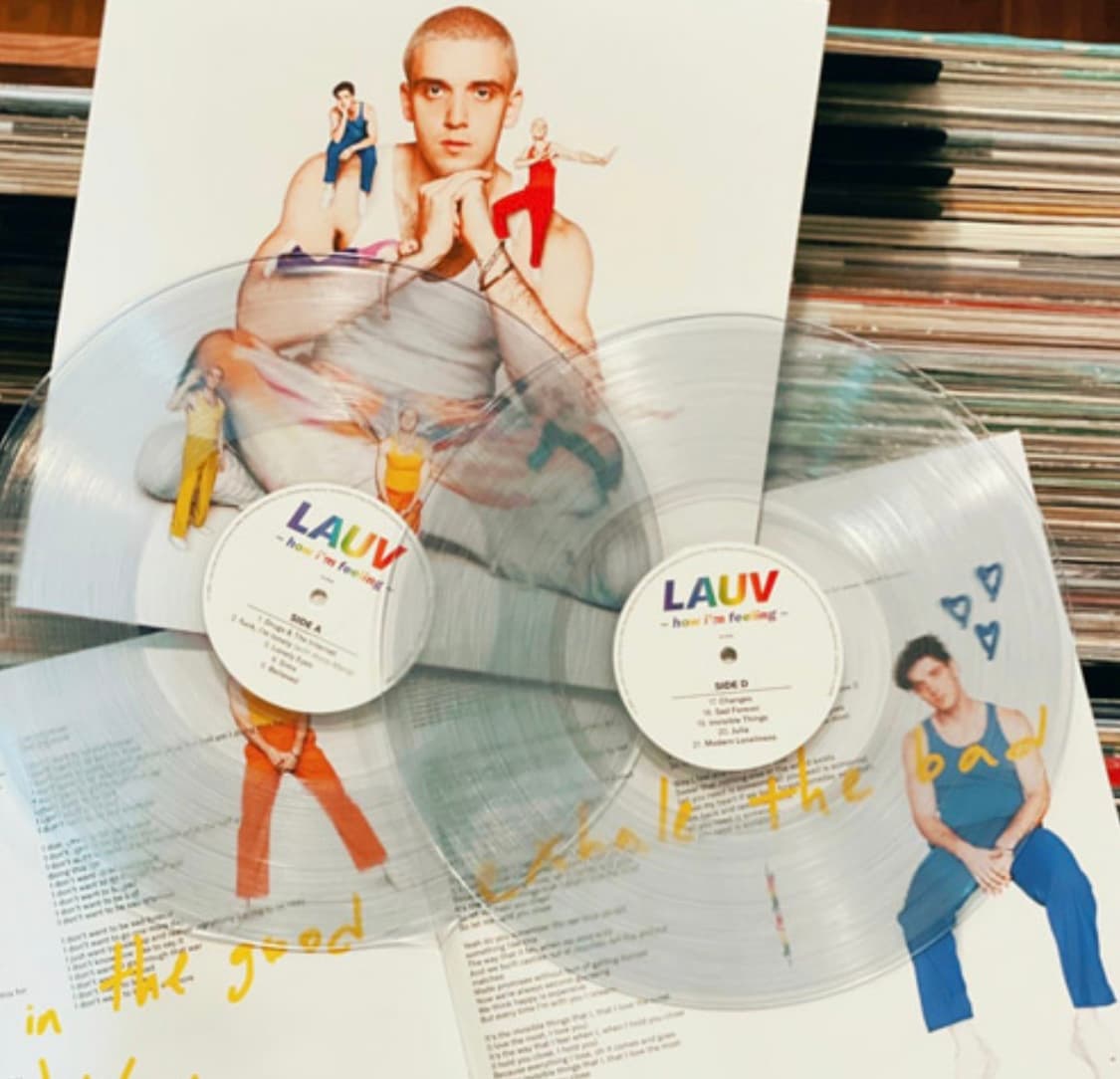 [미개봉] Lauv 라우브 LP 정규 1집 클리어반 팝니다 상품이미지2