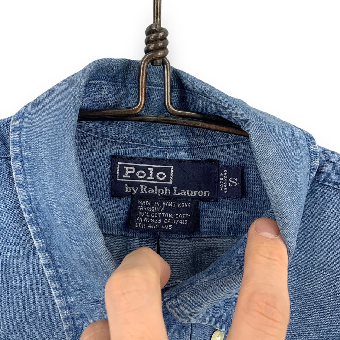 폴로랄프로렌 포니로고 데님셔츠 상품이미지5