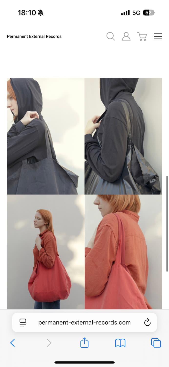 머듈 라운지백 블랙 (사용감o) 상품이미지1