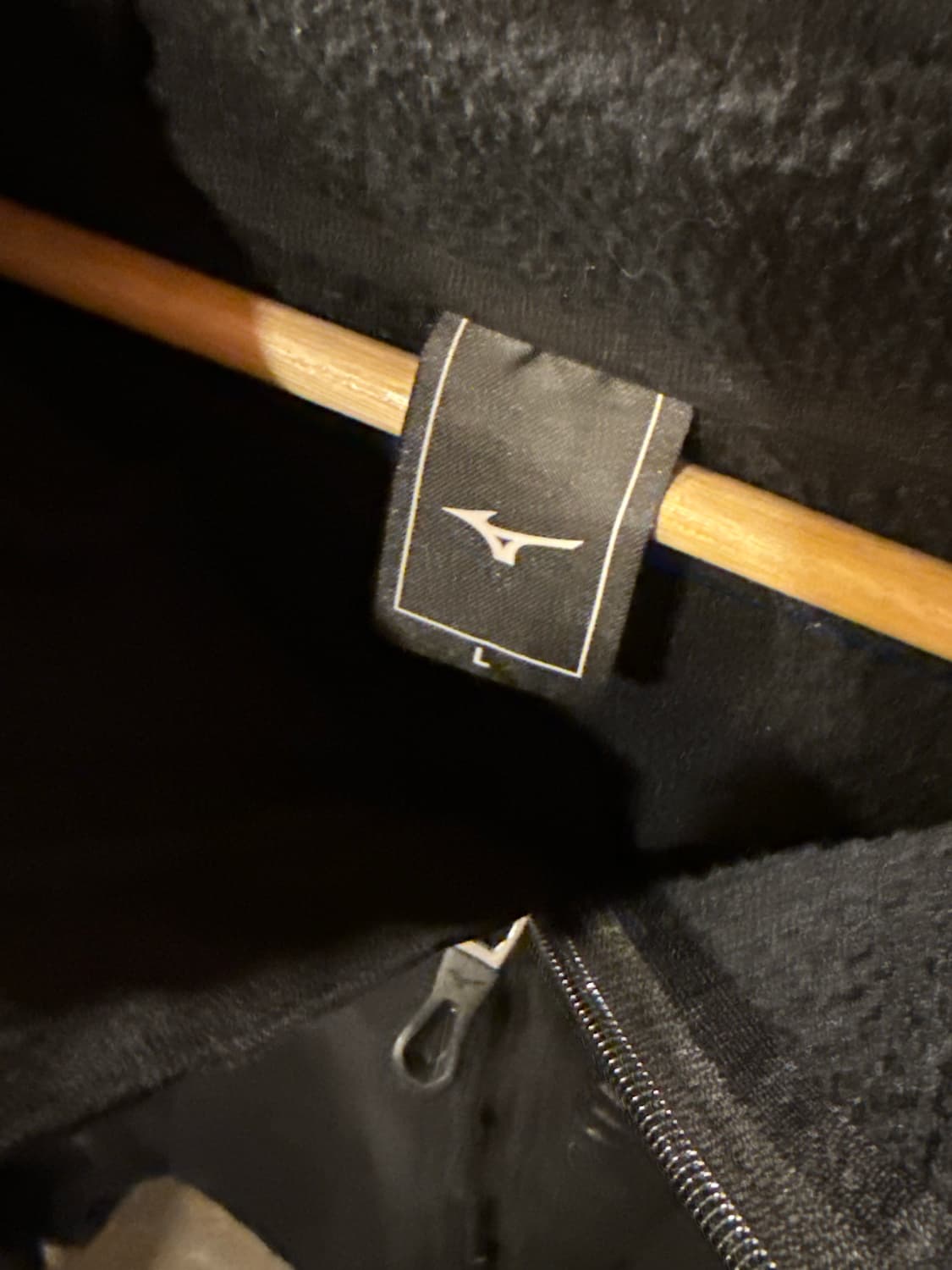 미즈노 퍼포먼스 블랙 후리스 후드집업 상품이미지3