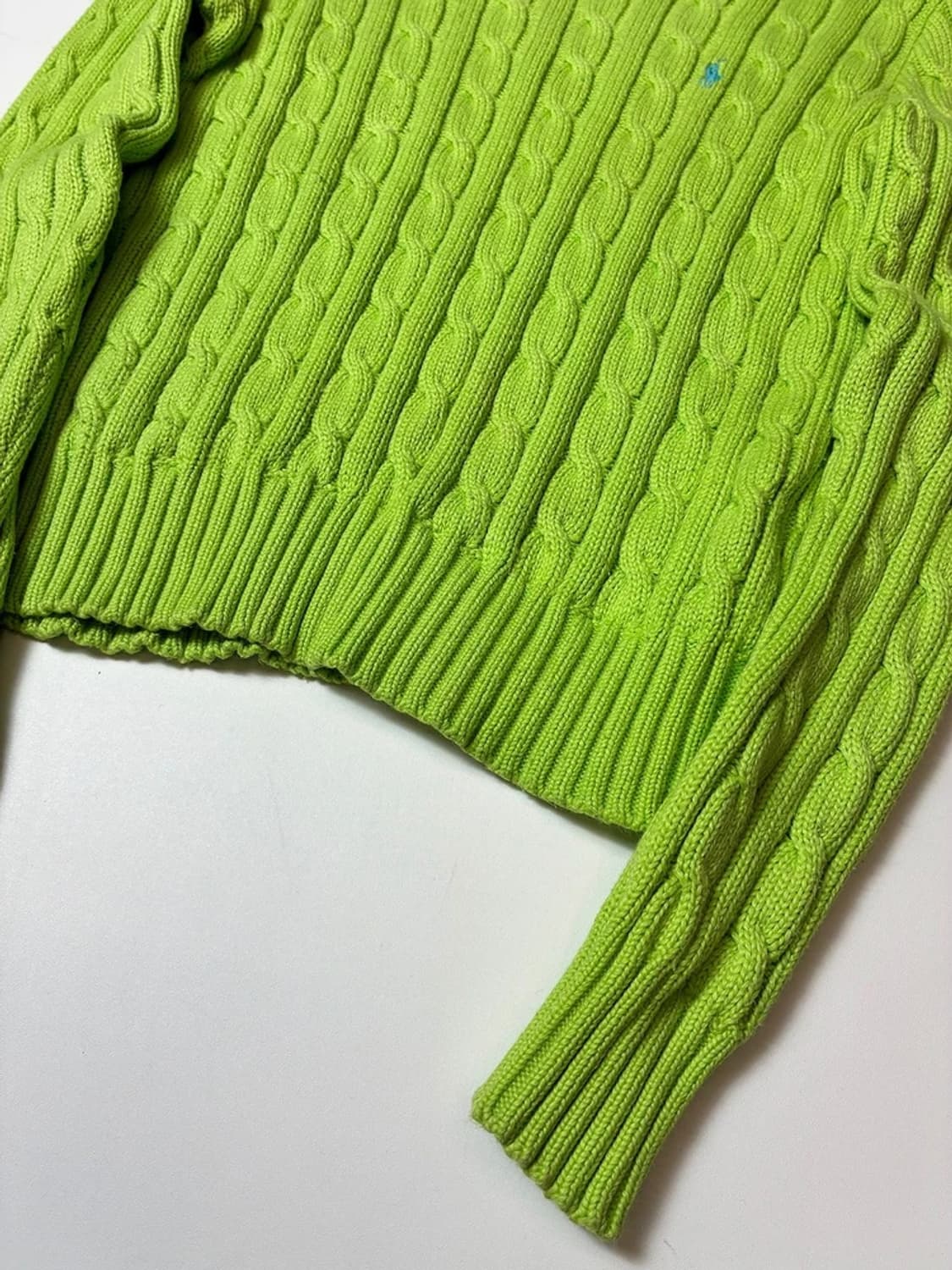 폴로 랄프로렌 00's 슬림핏 꽈배기 니트 PN8145 상품이미지3