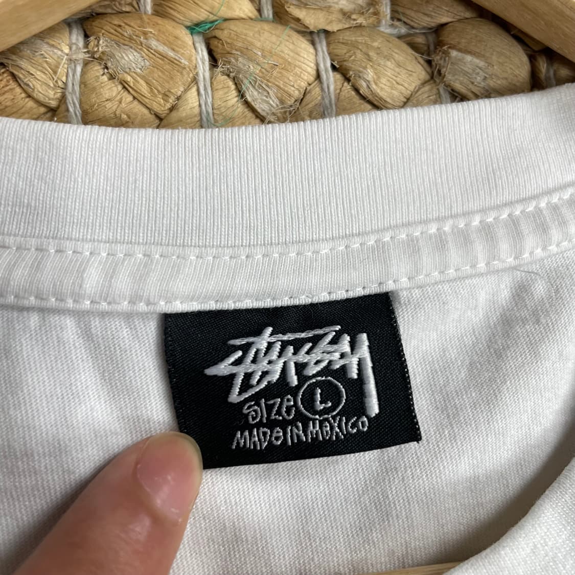 STUSSY 스투시 퍼지 다이스 스탁로고 티셔츠 상품이미지6
