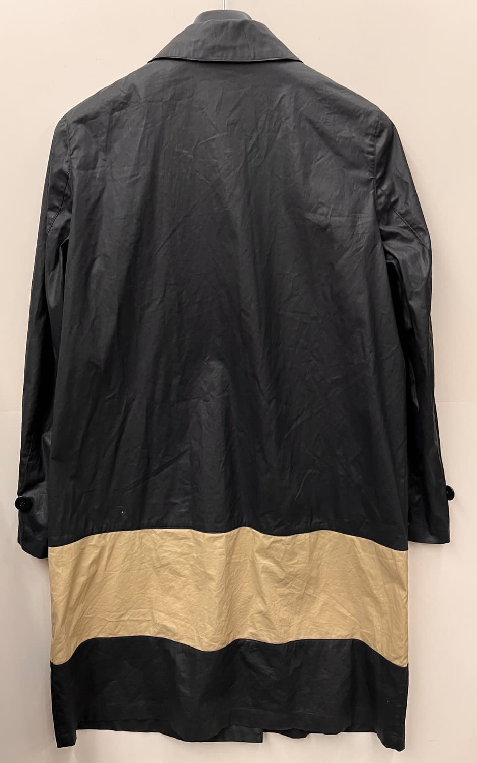 DKNY 컬러 블록 트렌치 코트 S 상품이미지3