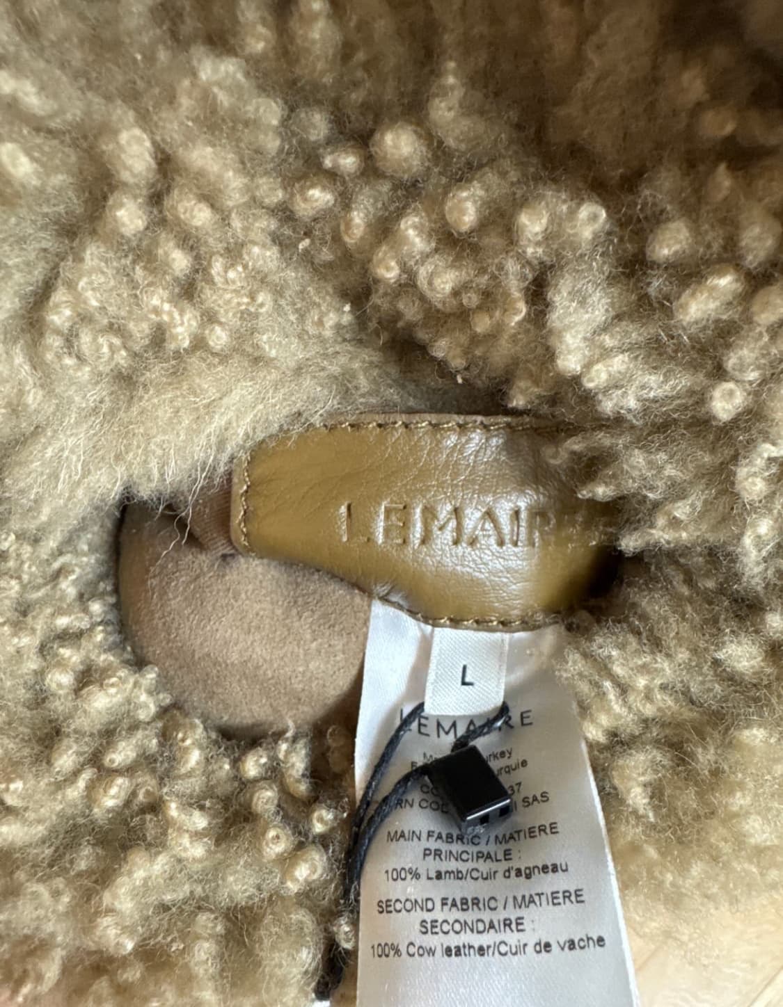 르메르/리버서블 무스탕 자켓 상품이미지8