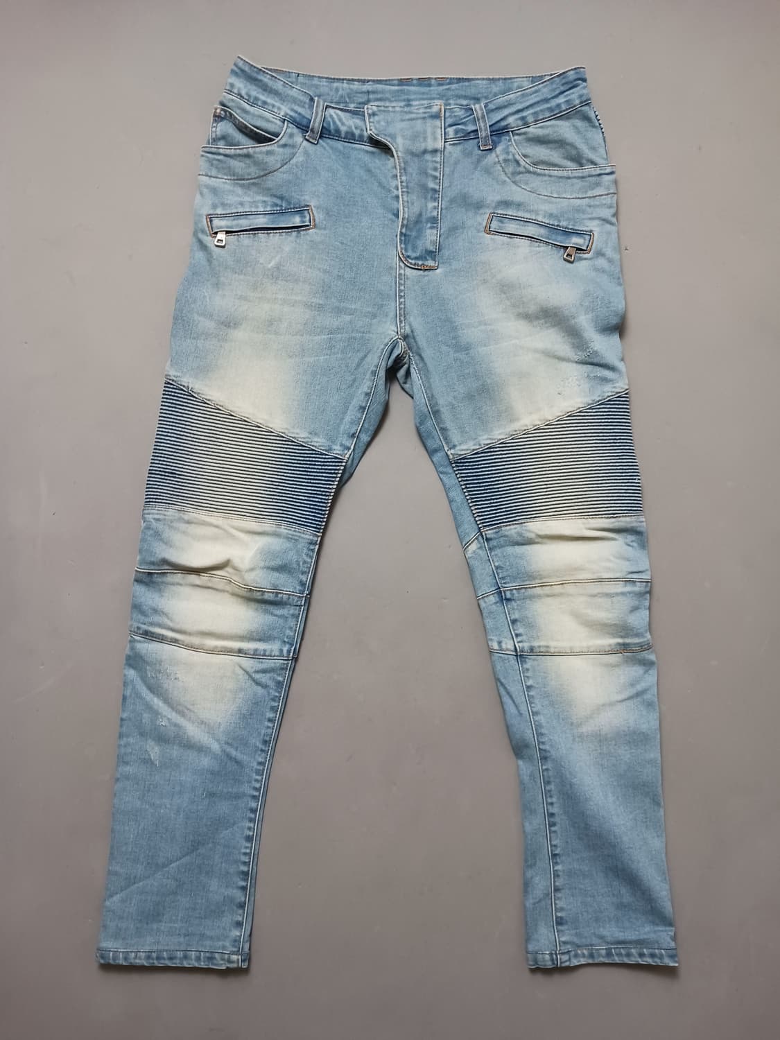 [30] 발망 워싱 바이커진 청바지 상품이미지1