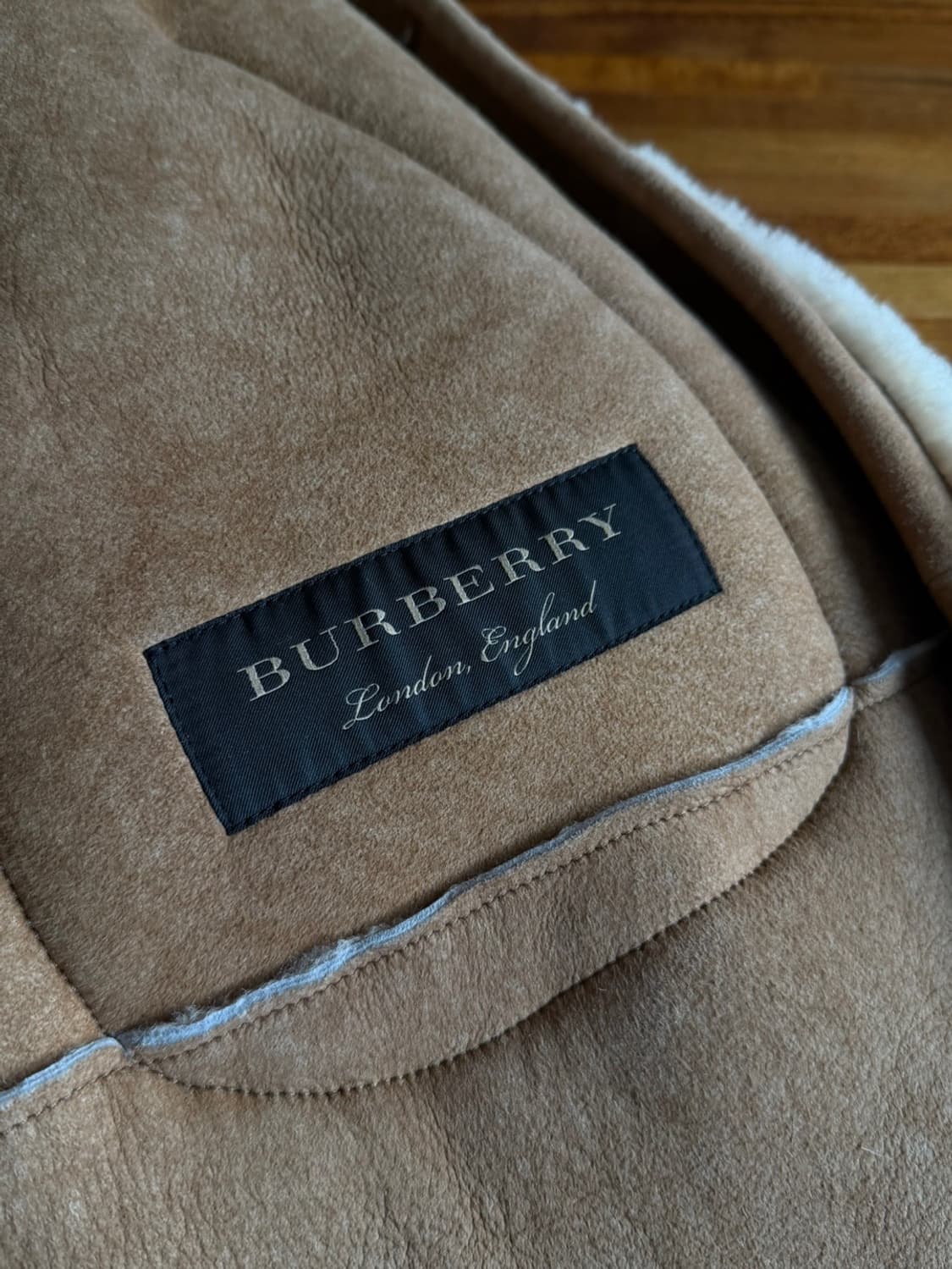 버버리 시어링 코트 여성66-77 상품이미지6