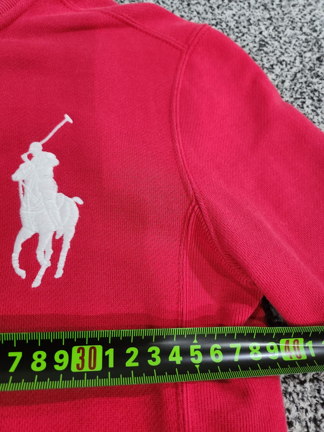 빅포니 자수와 USA 성조기 패치 집업 상품이미지9