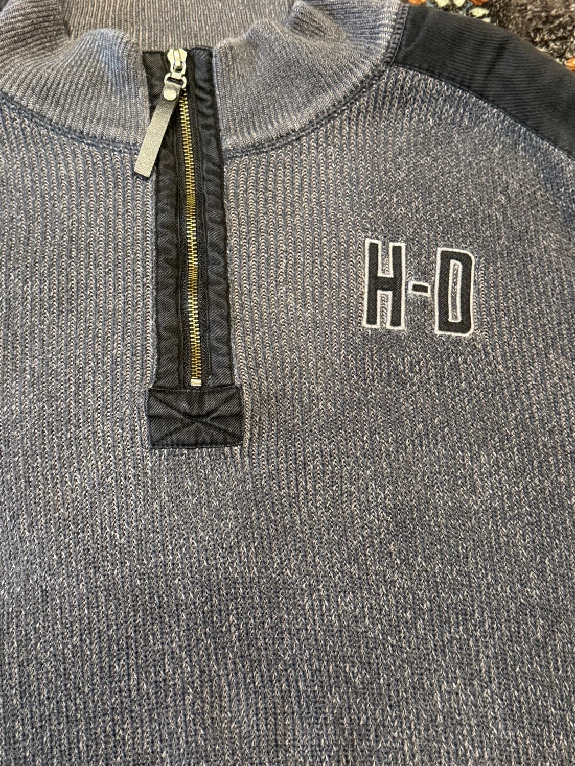 할리데이비슨 하프집업니트 상품이미지2