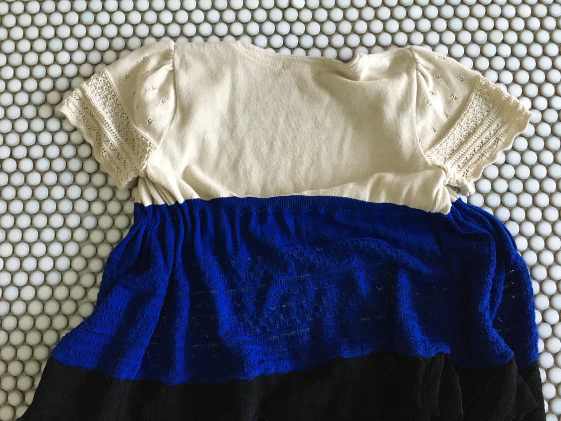 color block lace knit 상품이미지9