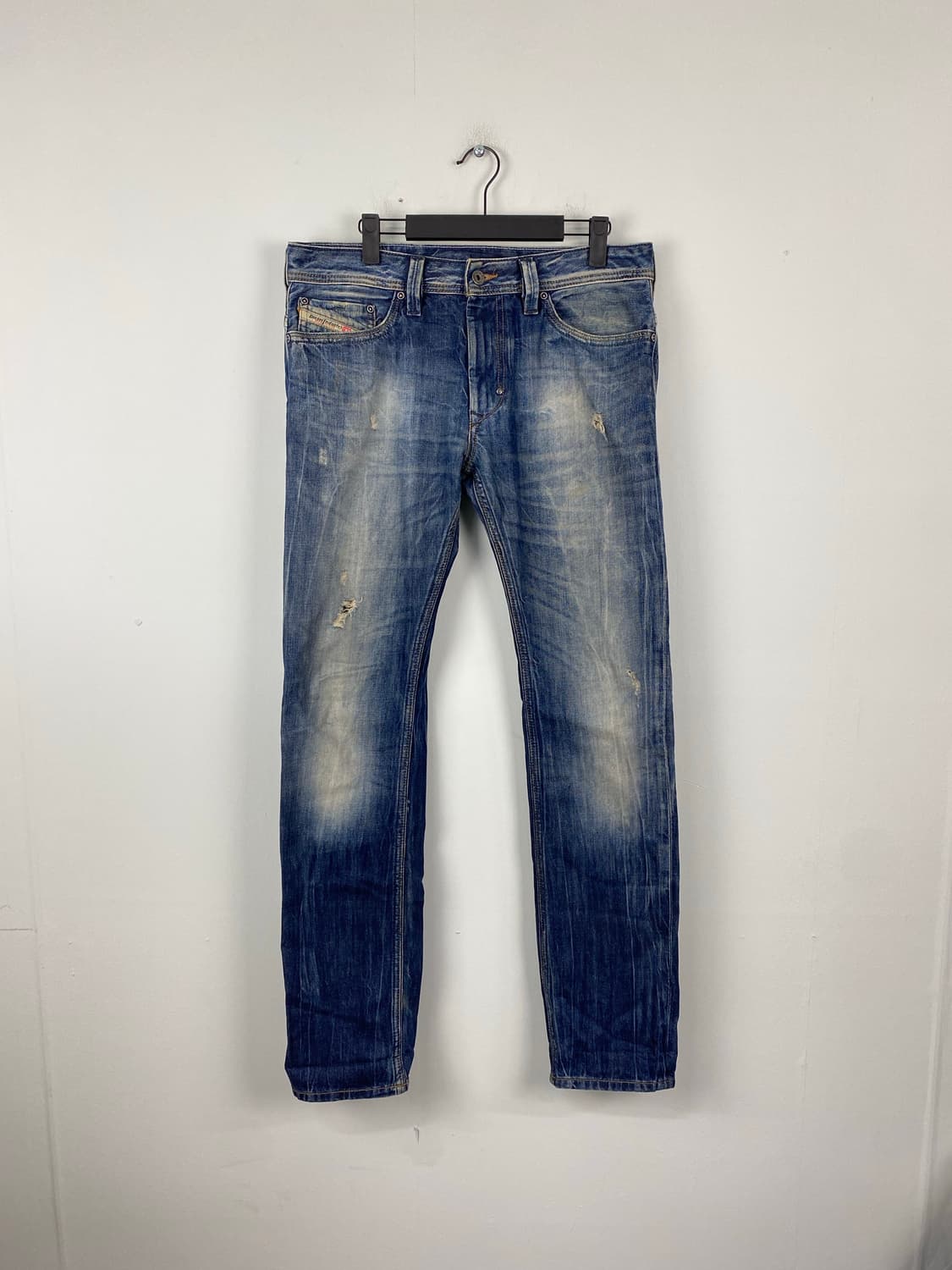 디젤 Diesel THANAZ 워싱진 데님팬츠 31/32 <507> 상품이미지1